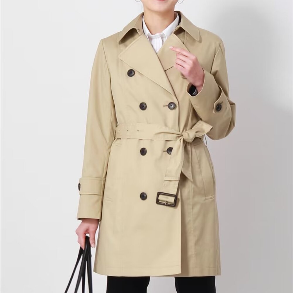 The Suit Company Trench Coat with Detachable Quilt